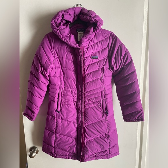 Patagonia Girls Down Coat - Picture 2 of 9